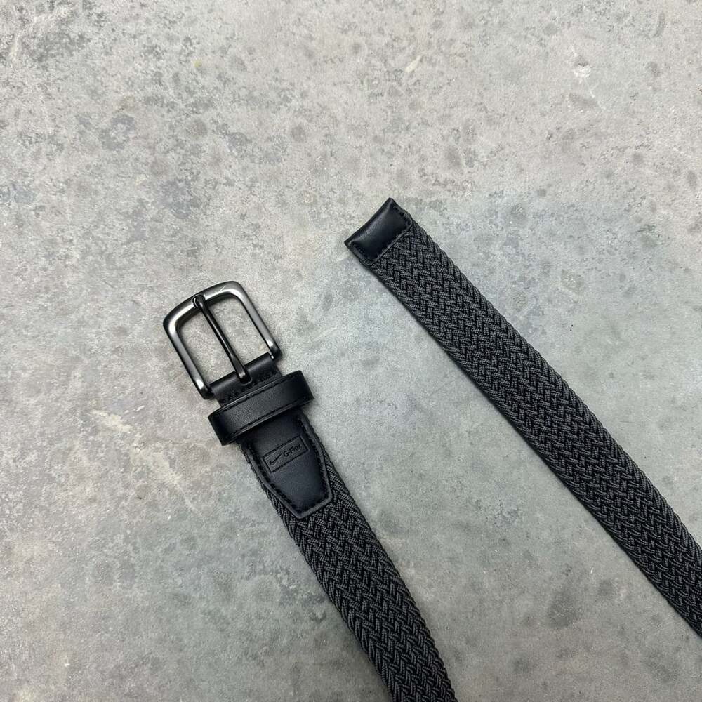 Nike G-Flex Braided Stretch Golf Belt - Black